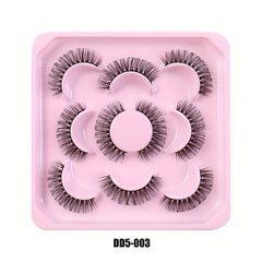 Thick Volume False Eyelashes for Stage Party Makeup DD Curl Long Lasting Lashes