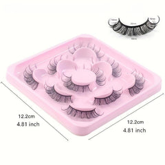 Thick Volume False Eyelashes for Stage Party Makeup DD Curl Long Lasting Lashes