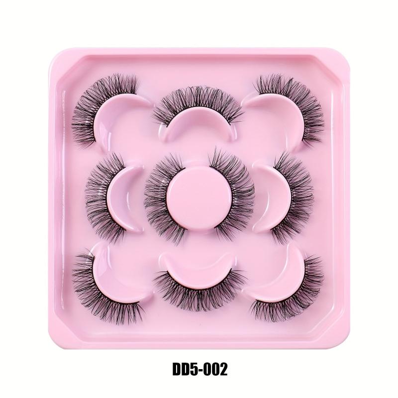 Thick Volume False Eyelashes for Stage Party Makeup DD Curl Long Lasting Lashes