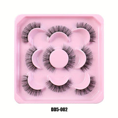 Thick Volume False Eyelashes for Stage Party Makeup DD Curl Long Lasting Lashes