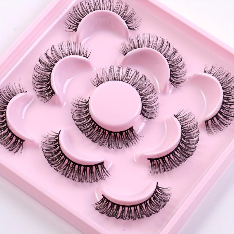 Thick Volume False Eyelashes for Stage Party Makeup DD Curl Long Lasting Lashes