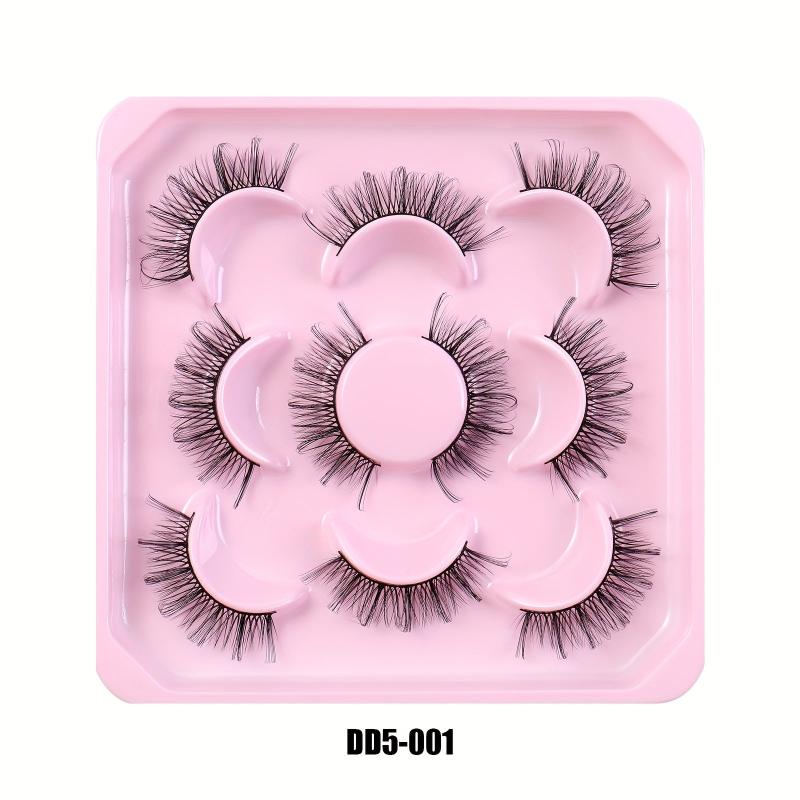 Thick Volume False Eyelashes for Stage Party Makeup DD Curl Long Lasting Lashes