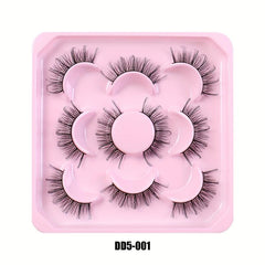 Thick Volume False Eyelashes for Stage Party Makeup DD Curl Long Lasting Lashes