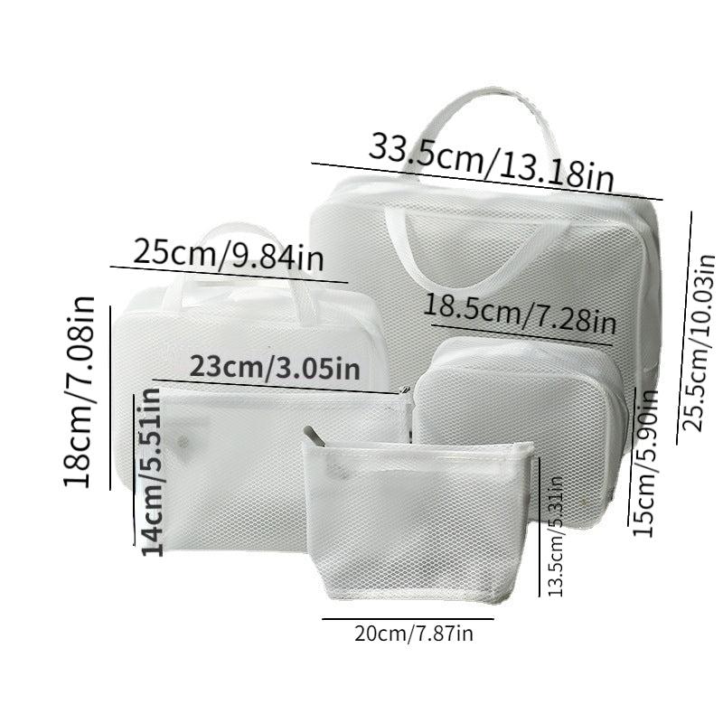 Portable Large Capacity Cosmetic Bag Travel Toiletry Pouch