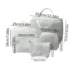Portable Large Capacity Cosmetic Bag Travel Toiletry Pouch
