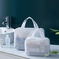 Portable Large Capacity Cosmetic Bag Travel Toiletry Pouch