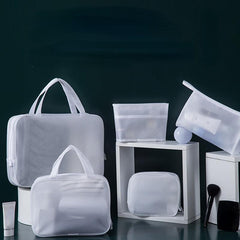 Portable Large Capacity Cosmetic Bag Travel Toiletry Pouch