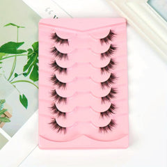 Natural 3D Fluffy Half Eye False Eyelashes