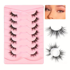 Natural 3D Fluffy Half Eye False Eyelashes