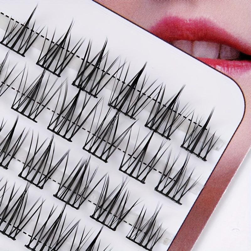 10 Rows Cluster Lashes 120pcs Clusters False Eyelashes DIY