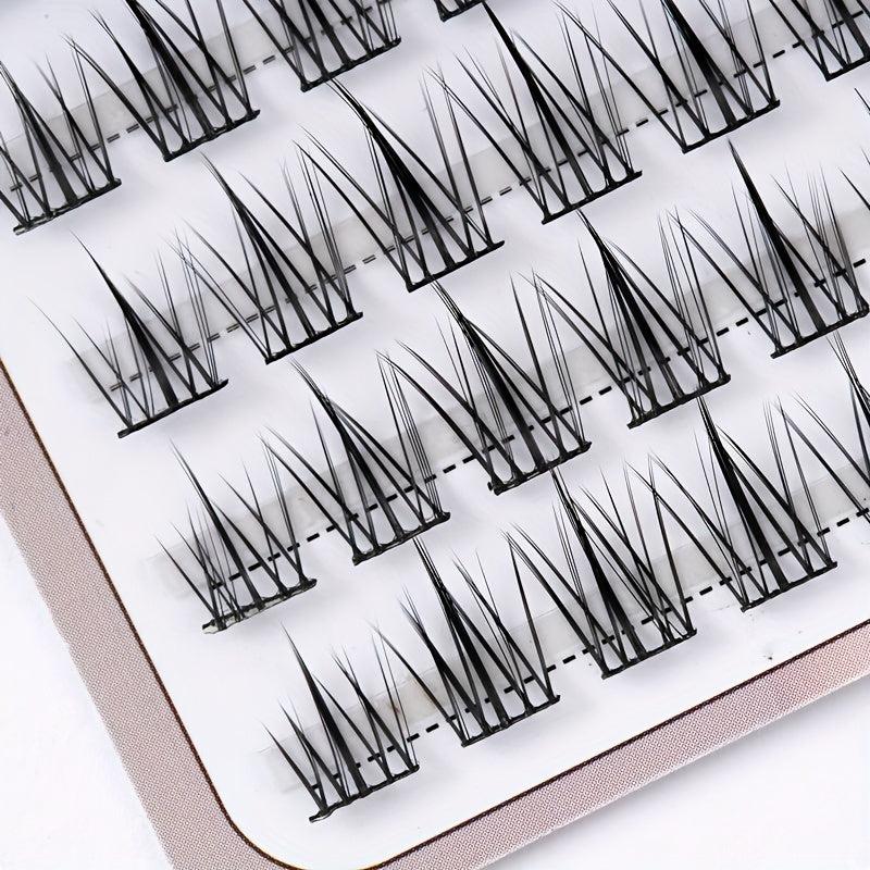 10 Rows Cluster Lashes 120pcs Clusters False Eyelashes DIY