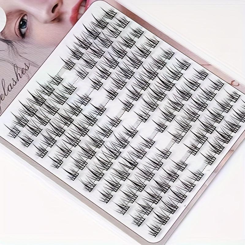 10 Rows Cluster Lashes 120pcs Clusters False Eyelashes DIY