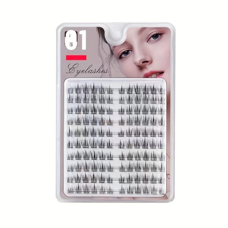 10 Rows Cluster Lashes 120pcs Clusters False Eyelashes DIY