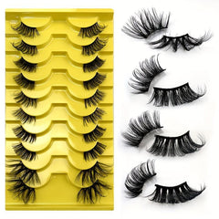 Half Eye Lashes Layer Crossed Self Grafting False Eyelashes