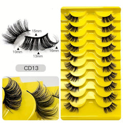 Half Eye Lashes Layer Crossed Self Grafting False Eyelashes