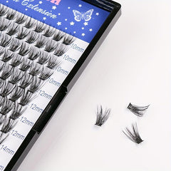Thick Self Grafting Segment False Eyelashes