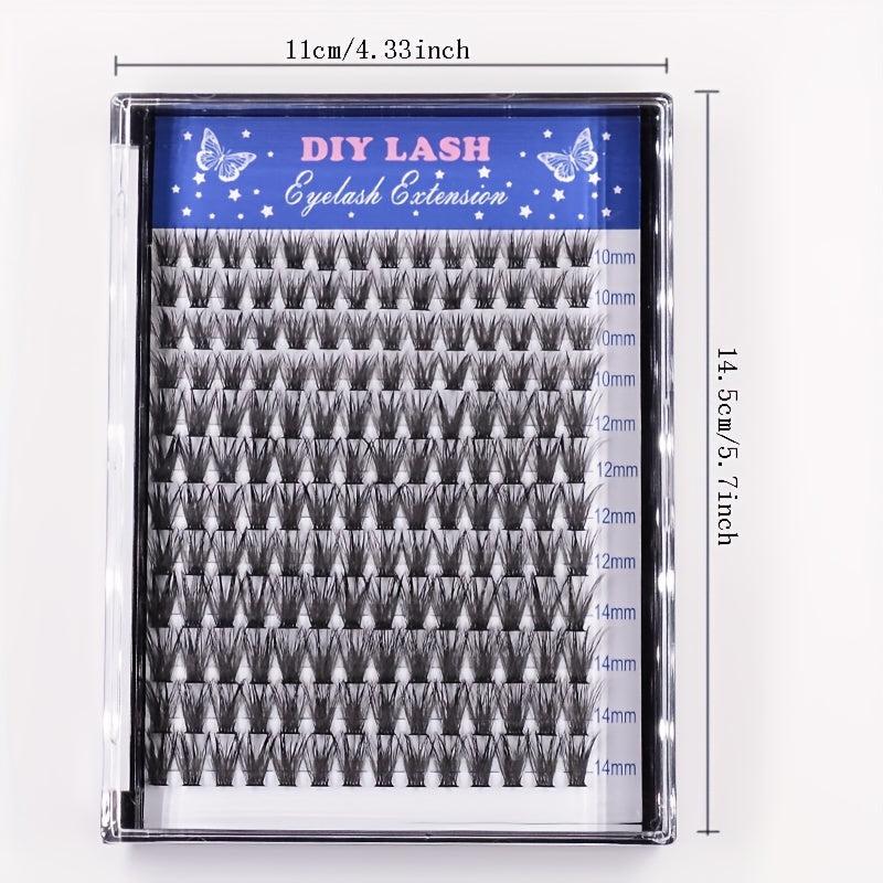 Thick Self Grafting Segment False Eyelashes