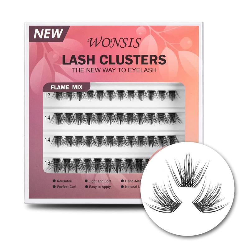 DIY Clusters Eyelash Extension Mix Dovetail Individual Lashes