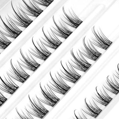 DIY Clusters Eyelash Extension Mix Dovetail Individual Lashes