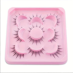 5 Pairs Little Devil Style False Eyelashes Cosplay Natural Look Lashes