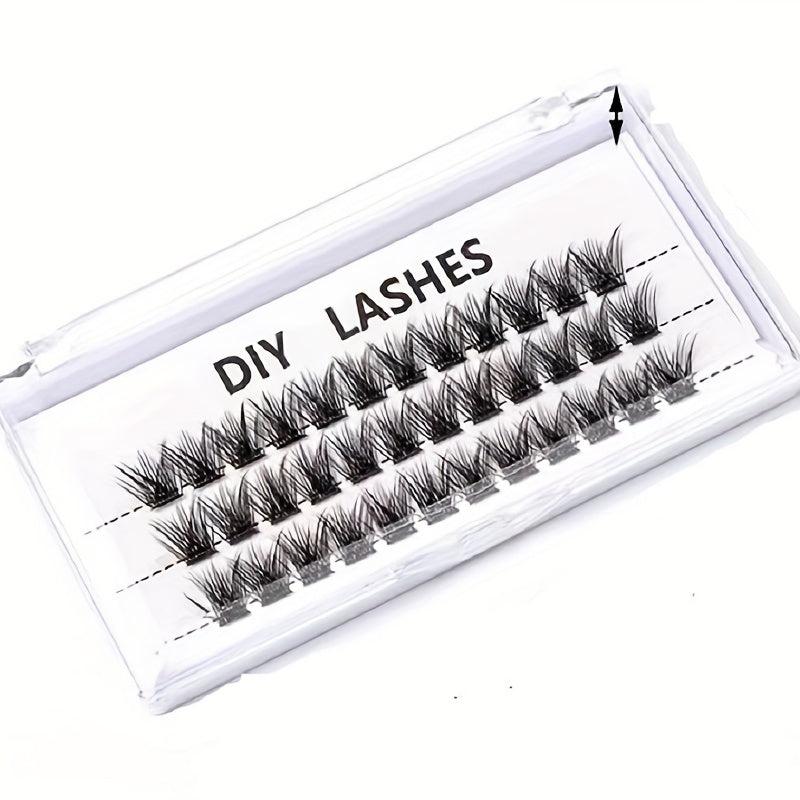 Natural Soft False Eyelashes Cluster Hair Extension