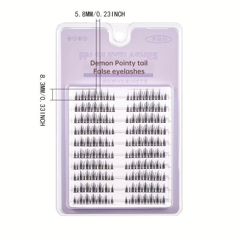 One Piece False Eyelashes Wispy Curling for Natural Sunflower
