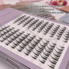 One Piece False Eyelashes Wispy Curling for Natural Sunflower