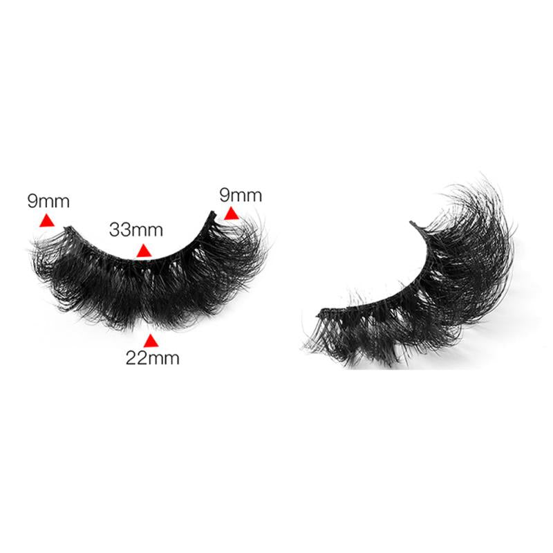 5 Pairs 8D Fluffy False Eyelashes For Dramatic Makeup
