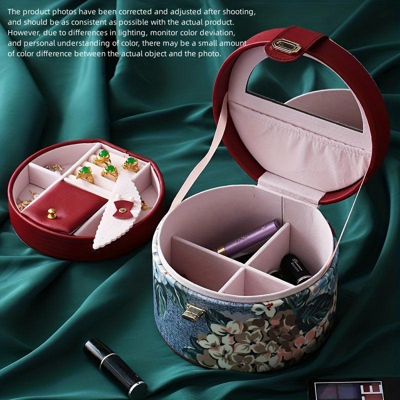 Chinese Style Mirror Jewelry Organizer for Women