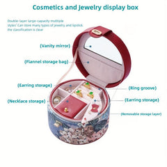 Chinese Style Mirror Jewelry Organizer for Women