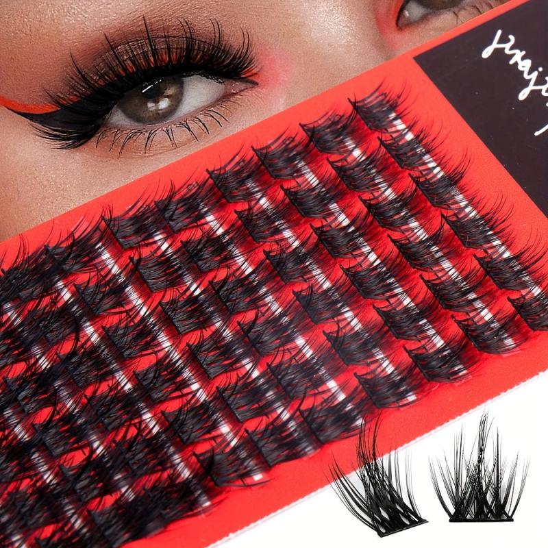 DIY Cluster Lashes Natural Thick Segmented False Eyelashes DM005