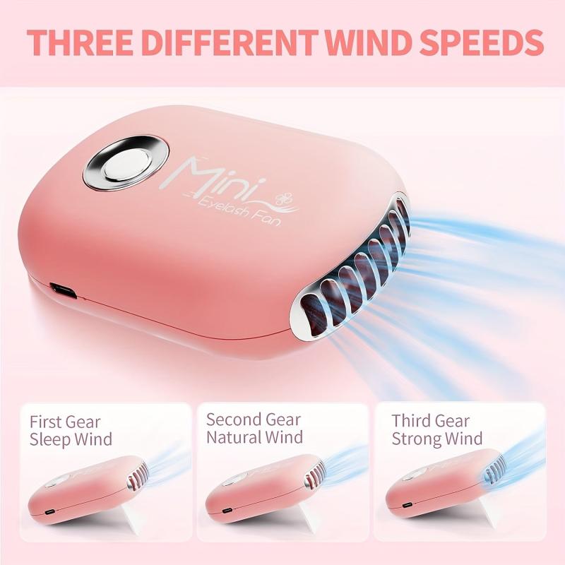 Mini Lash Fan Brush 3 Speed Eyelash Extension Supplies