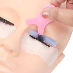 Rainbow Silicone Eyelash Pad & Stick Set 6 Pairs