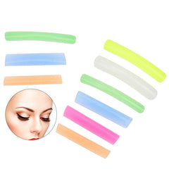 Rainbow Silicone Eyelash Pad & Stick Set 6 Pairs