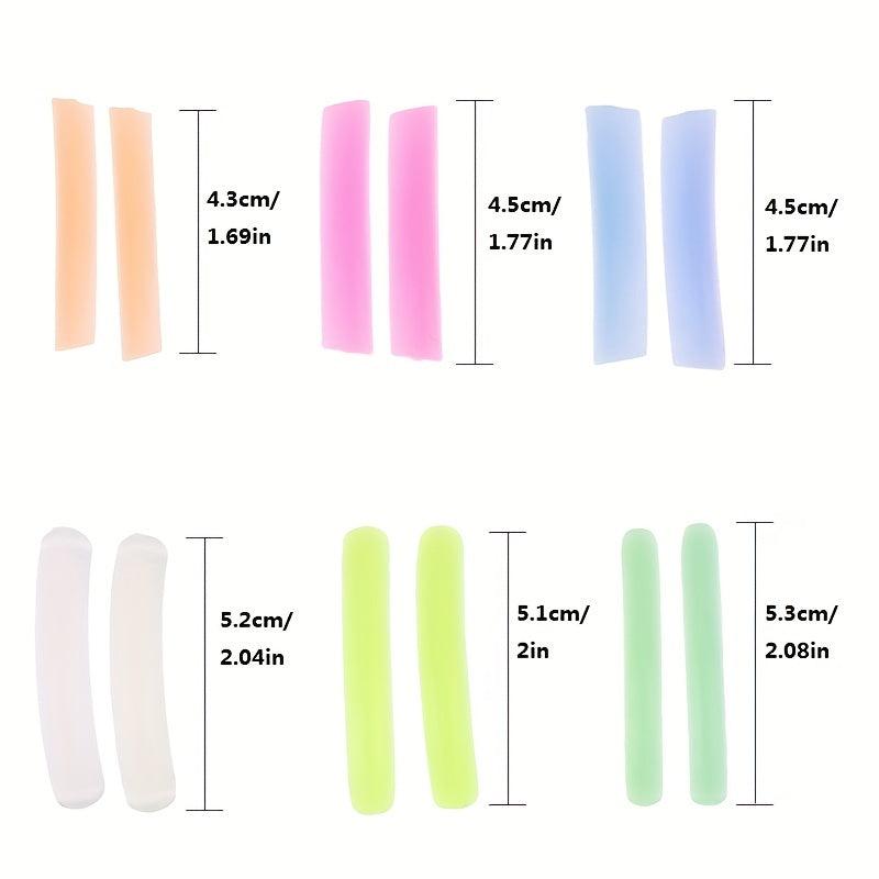 Rainbow Silicone Eyelash Pad & Stick Set 6 Pairs