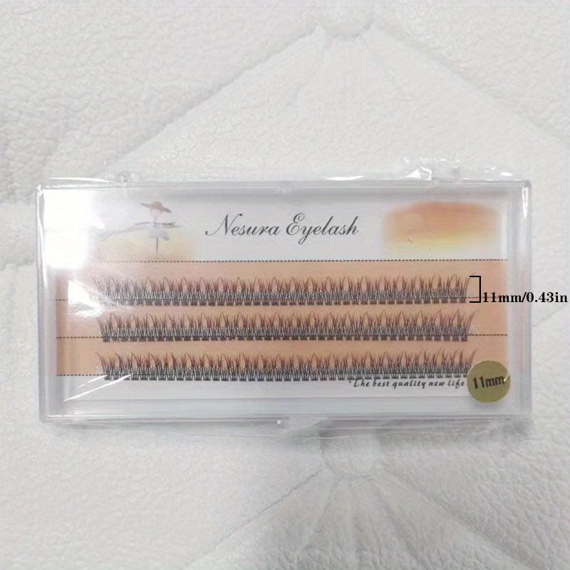 C Curling Fishtail False Eyelashes 0.07mm Thickness