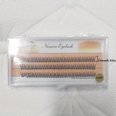 C Curling Fishtail False Eyelashes 0.07mm Thickness