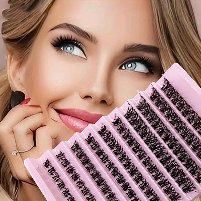 D Curl 8-16mm Lash Clusters Individual Lashes 120pcs