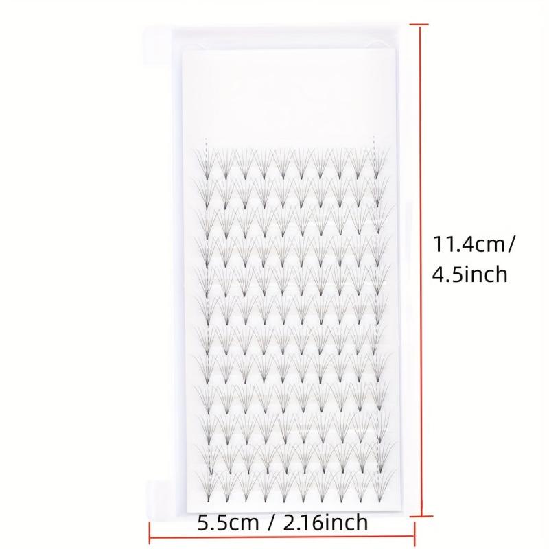 120 Cluster False Eyelashes 6D Grafted Fluffy Voluminous Extensions