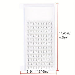 120 Cluster False Eyelashes 6D Grafted Fluffy Voluminous Extensions