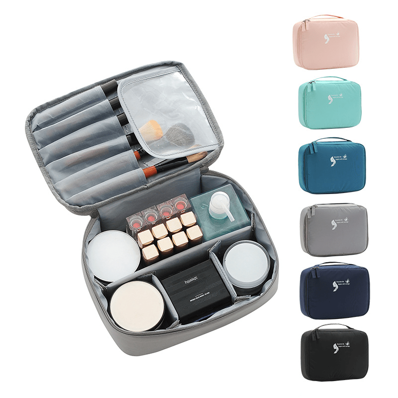 Large Capacity Cosmetic Toiletry Bag for Travel