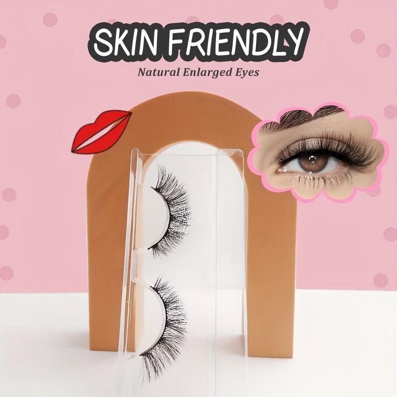 17mm Winged Cat Eye Faux Mink Lashes