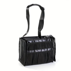 Large Capacity Crew Makeup Bag Mesh Portable Makeup Brush Storage Bag