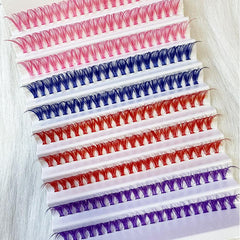 10 14mm Clusters Lashes 30D 200pcs Faux Mink False Eyelashes