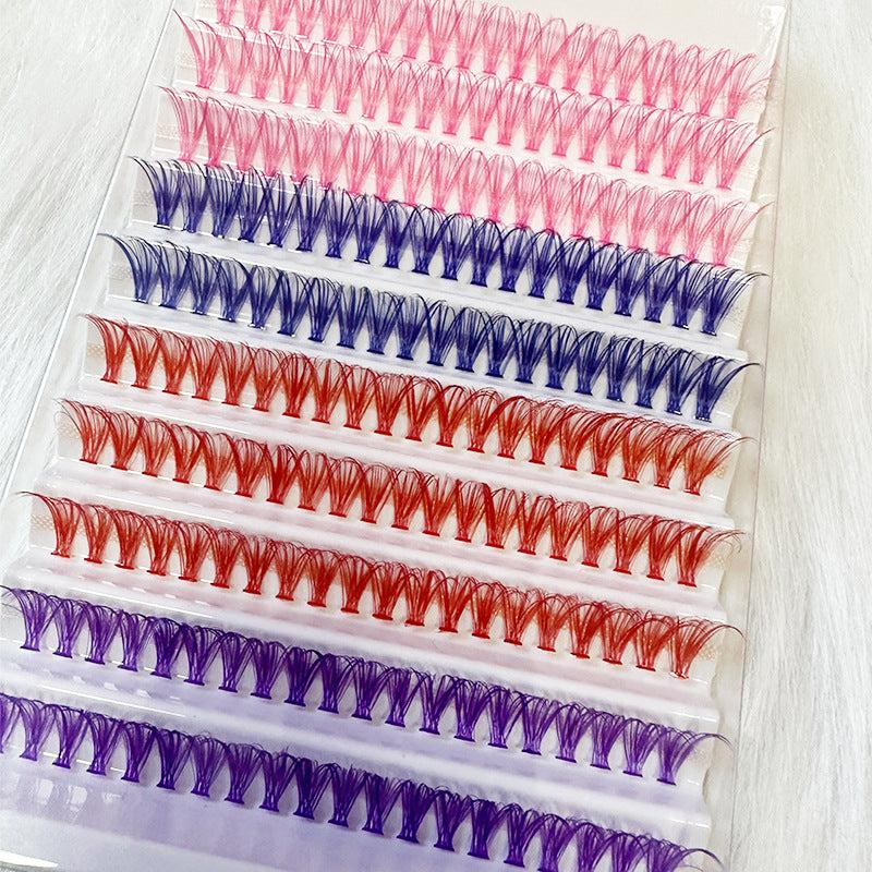 10 14mm Clusters Lashes 30D 200pcs Faux Mink False Eyelashes