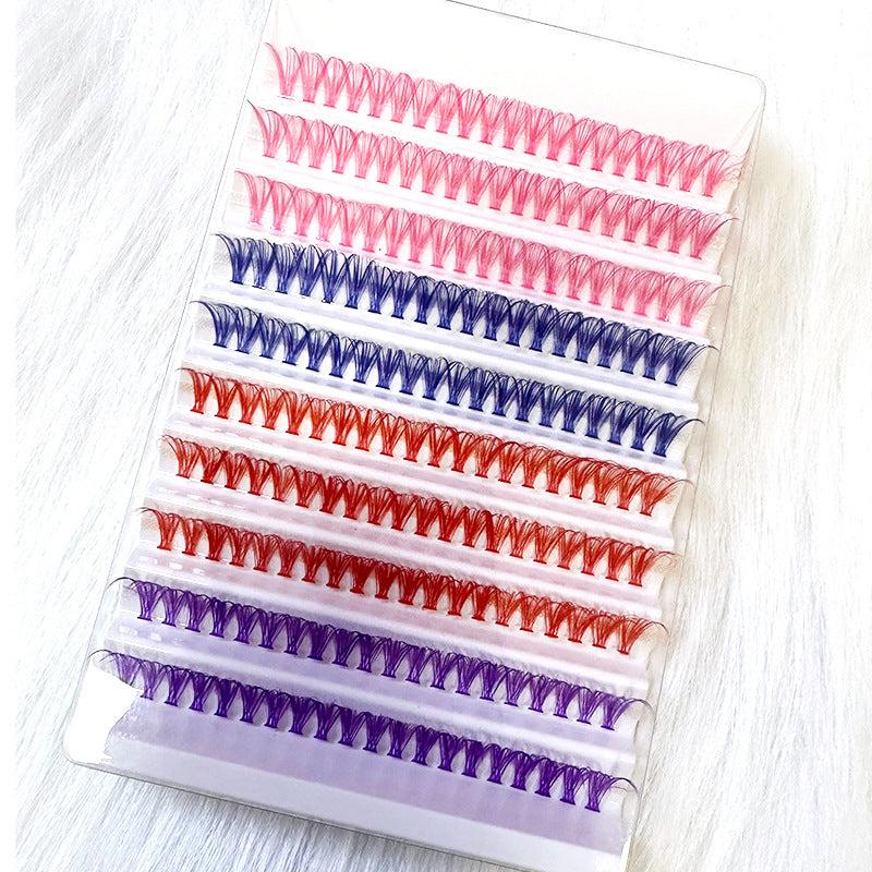 10 14mm Clusters Lashes 30D 200pcs Faux Mink False Eyelashes