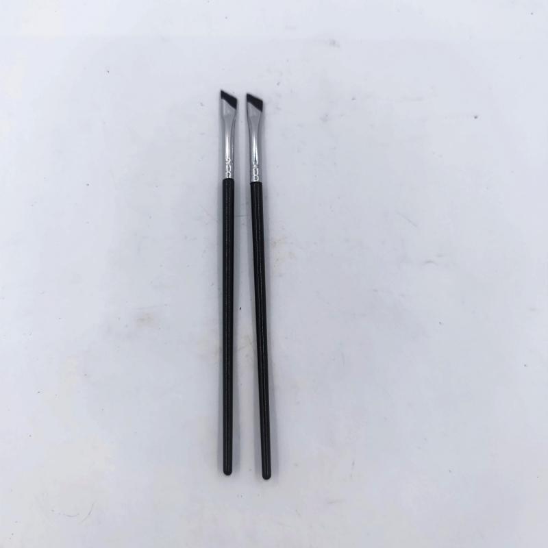 Angled Eyeliner Brush Sickle Shape Eyebrow Brush