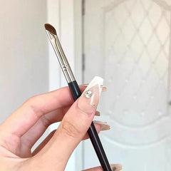 Angled Eyeliner Brush Sickle Shape Eyebrow Brush