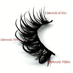 7 Pairs 3D Fluffy False Eyelashes Long Thick Natural Curling Extensions