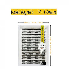208pcs Individual Eyelashes Extension 9-16